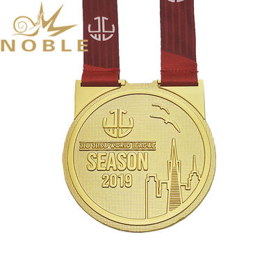 Gold custom sports metal medal