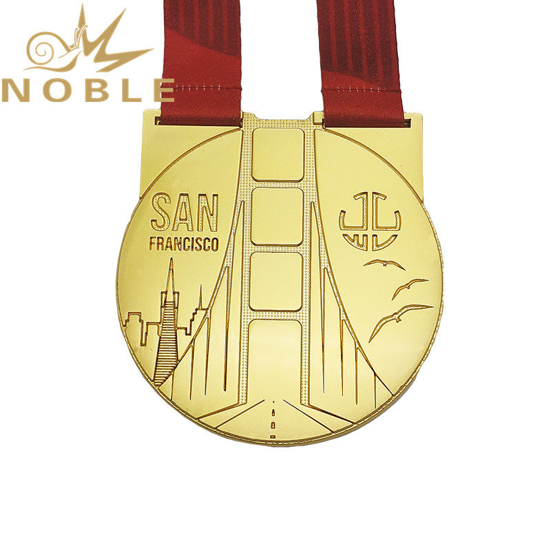 Noble Awards gold metal medal free sample For Gift-1