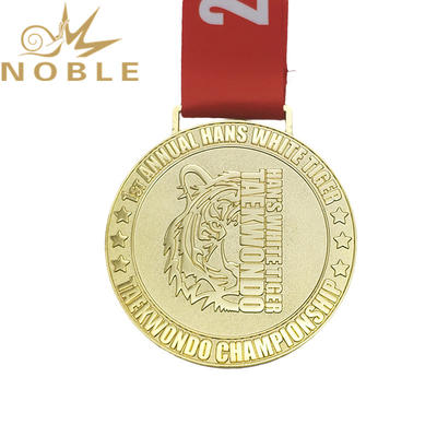 Noble Custom gold  Takewondo medal