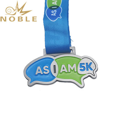 Custom metal Marathon medal