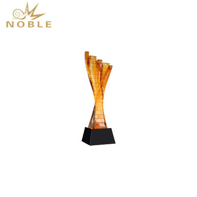 Custom Liuli Color Award Trophy For Souvenir