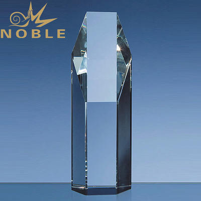 Optical Crystal Hexagon Award