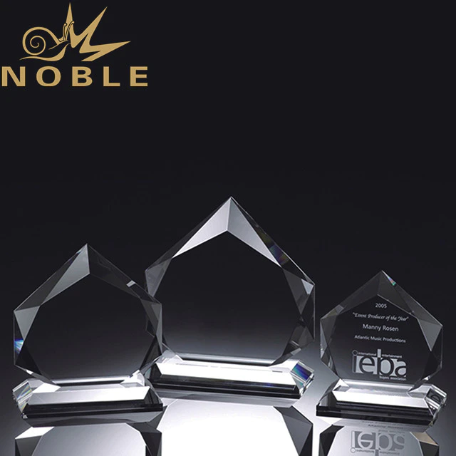 Custom made free engraving high quality crystal plaque awards