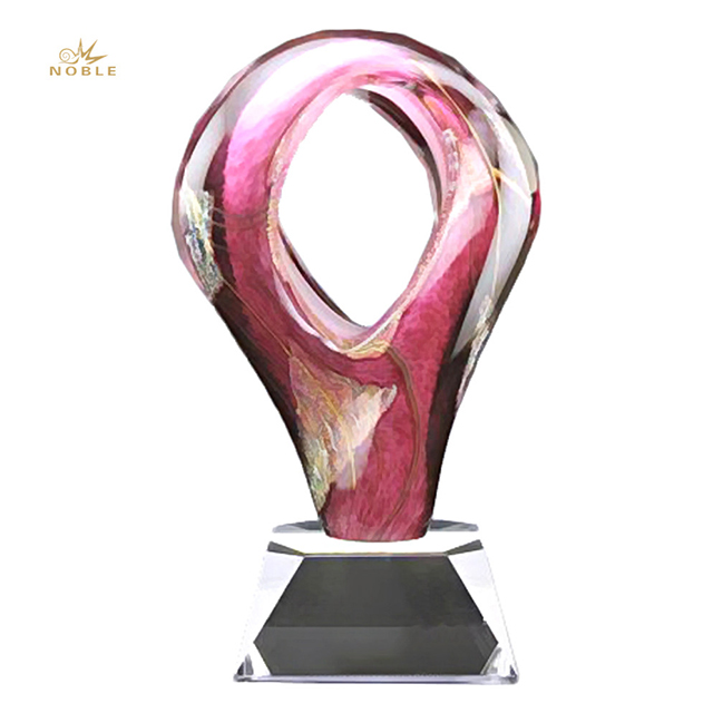 Noble Awards glass crystal art glass awards supplier For Awards-1