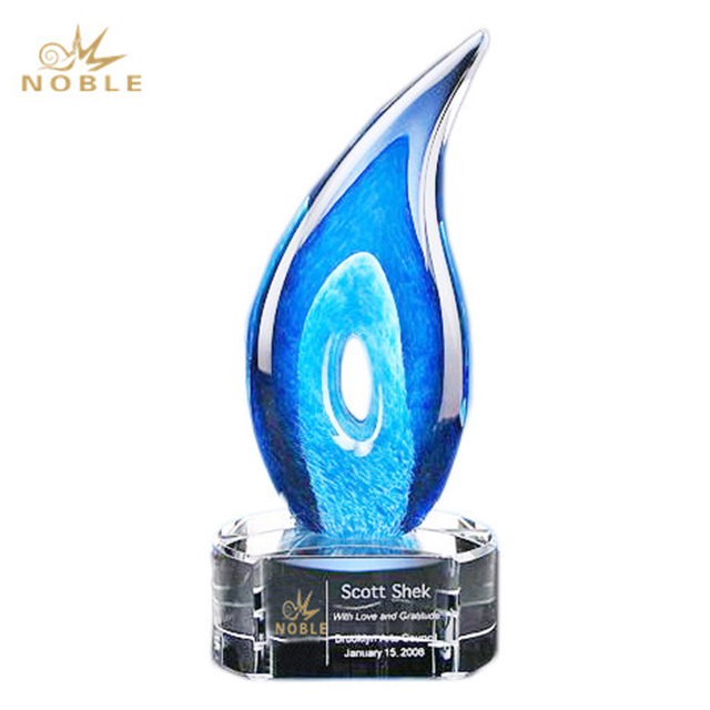 Noble Awards durable custom art glass awards customization For Awards-1