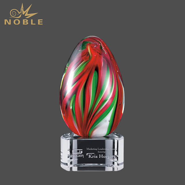Noble Awards glass small engraved trophy OEM For Awards-1
