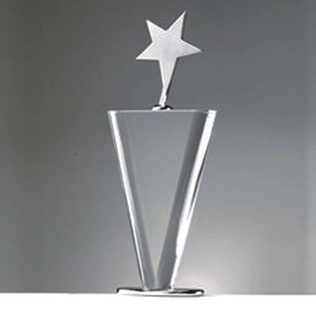 Noble Custom Crystal Trophy High Quality K9 Crystal Star Award