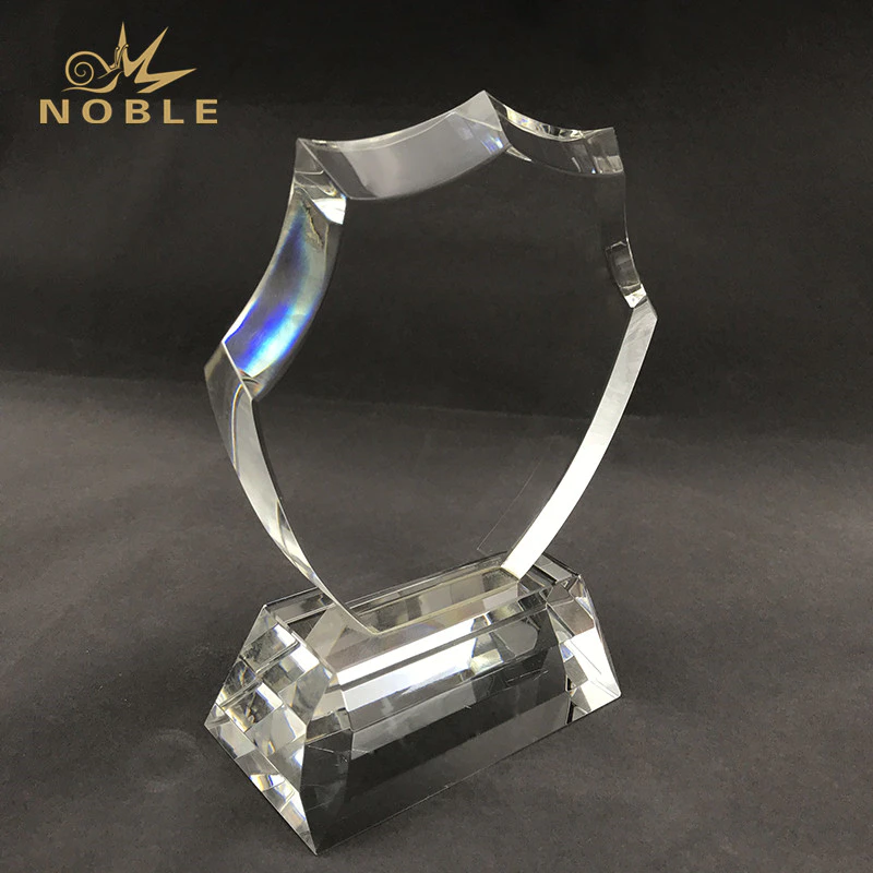 Engraved Crystal Award Crystal Features A Uniquely Shaped Crystal With Beautiful Beveled
