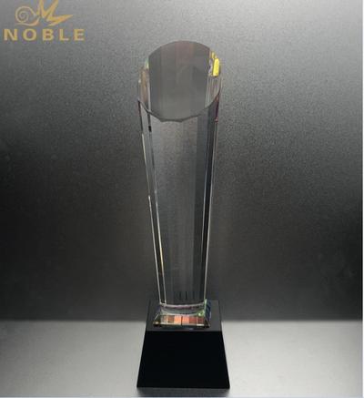 Blank Diamond Pillar Crystal Trophies Awards