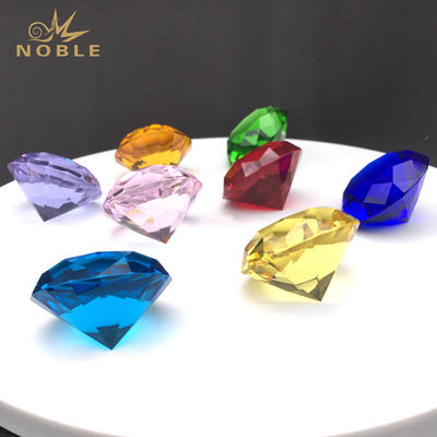 Multi-color Glass Crystal Diamond Paperweights