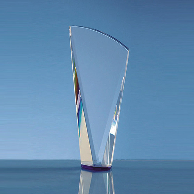 Fashion Individual Block Crystal Trophy As Corporate Souvenir