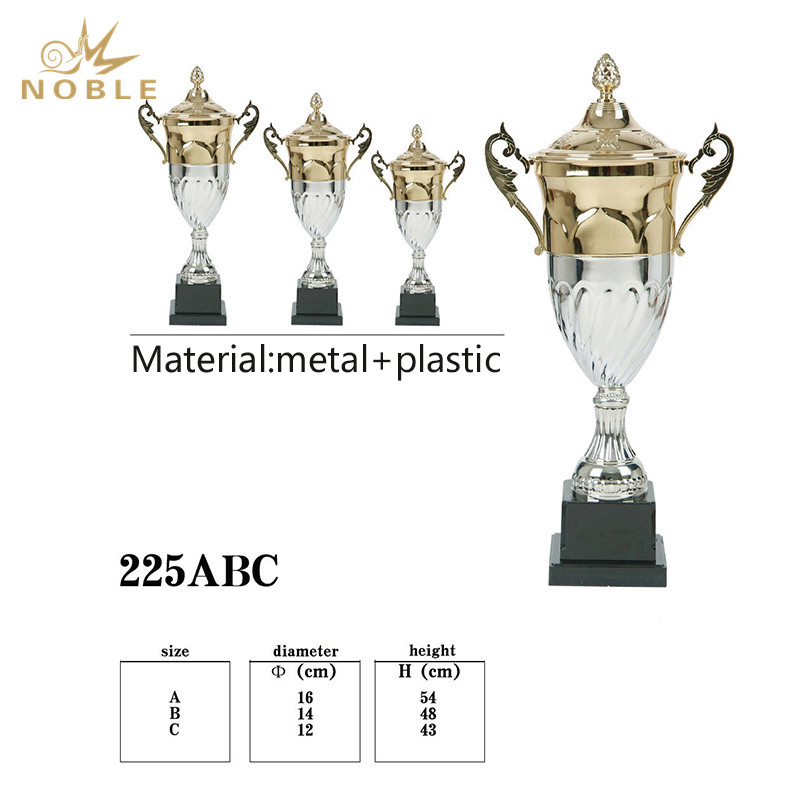Noble Awards K9 Crystal metal trophy toppers manufacturer For Sport games-2