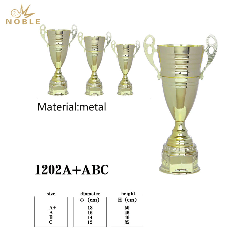 Awards Cup Trophy Silver and Gold Metal Cup Corporate Award Engraved Plate on Request