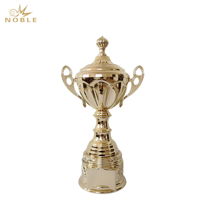 Decade Awards Cup Trophy Gold Metal Corporate Cup Award  Engraved Plate on Request