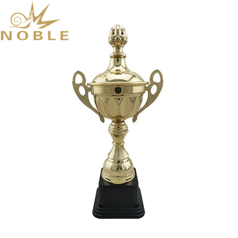 new product custom trophy cup plastic base metal sports award