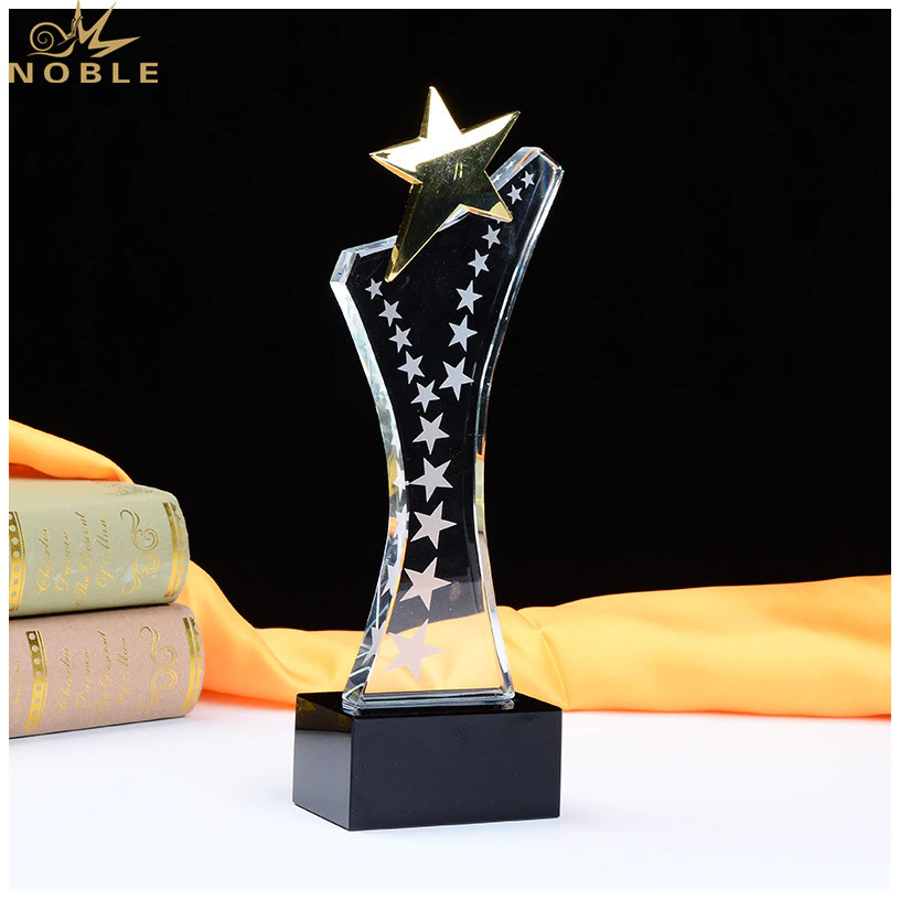 Wholesale Star Crystal Star Award For Great Achievements