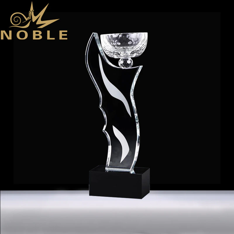 Free Engraving High Quality Crystal Trophy