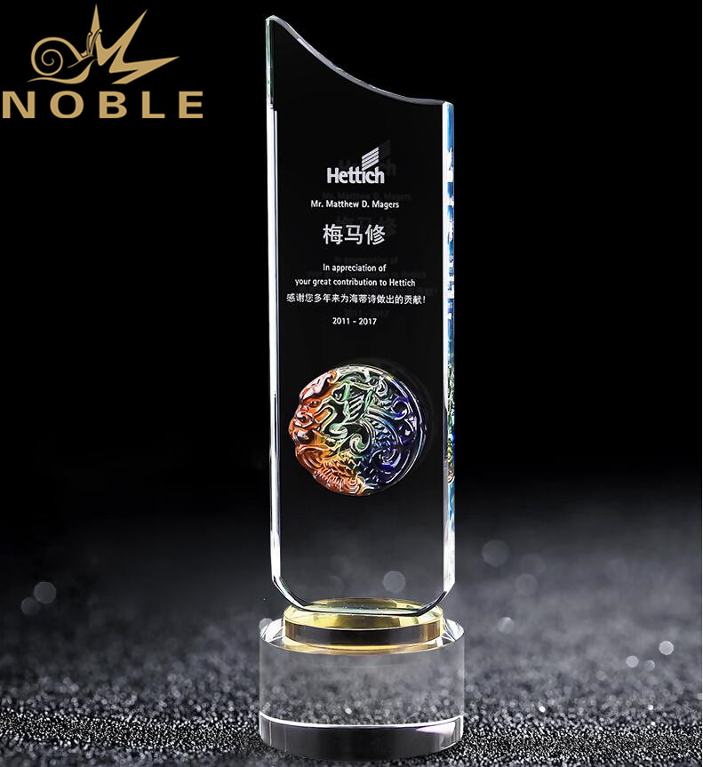 Noble Awards handcraft Liu Li trophies ODM For Sport games-1