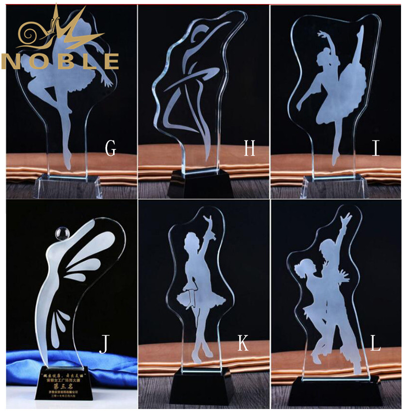 New Design Custom Crystal Dance Trophy