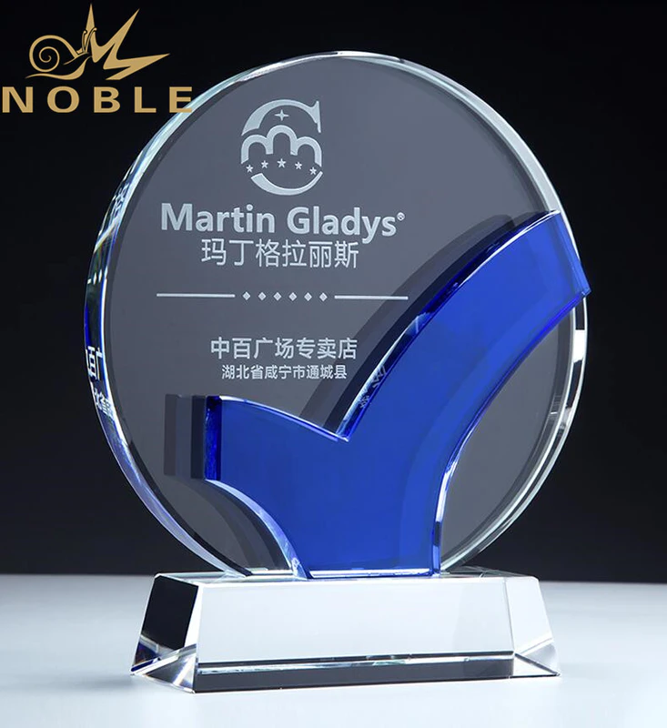 2020 New Design HighQuality Crystal Plaque Award