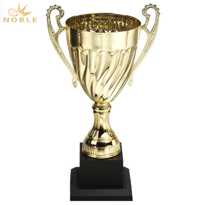 High Quality Sports Metal Cup Trophy with Plastic Base