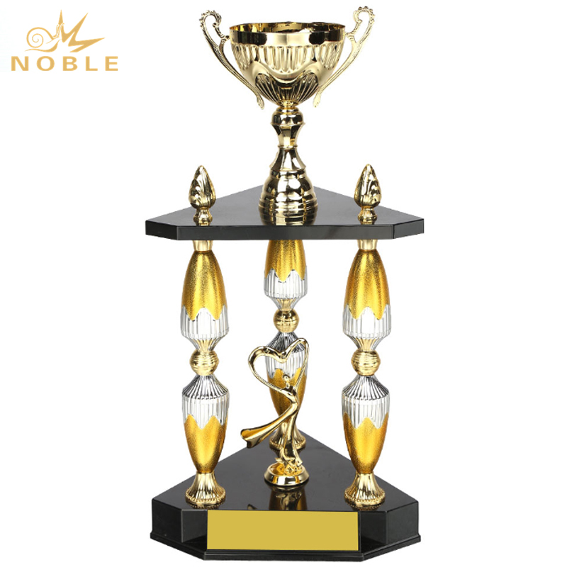 Noble Awards Aluminum metal trophy toppers supplier For Gift-1