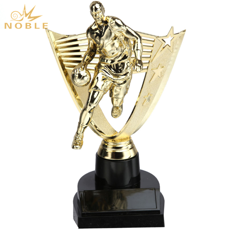 High Quality New Design Plastic Basketball Trophy for Man