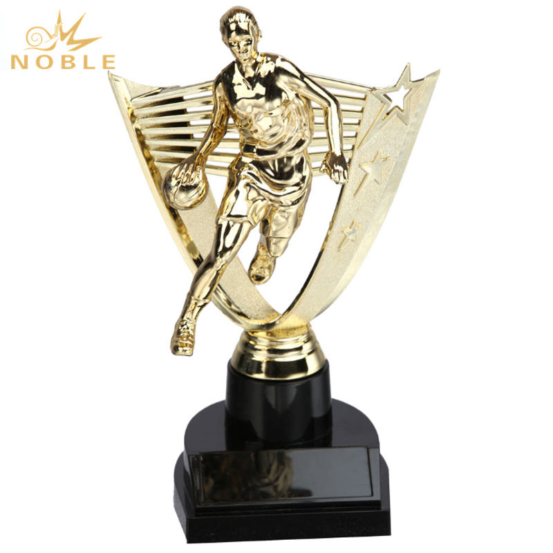 High Quality New Design Plastic Basketball Trophy for Female