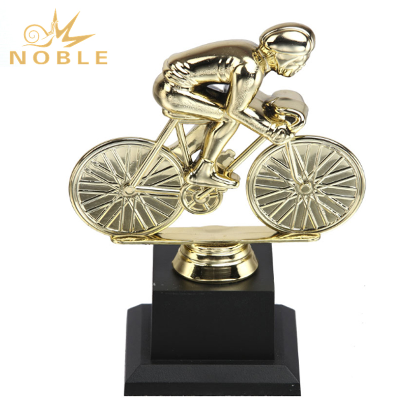 Custom New Design Plastic Statue Bicycle Sports Award