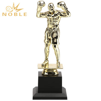 Custom New Design Plastic Statue Boxing Trophy