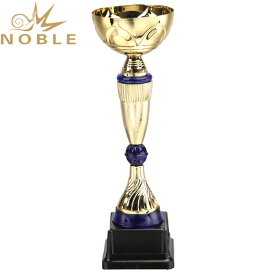 Excellent New Design High Quality Luxury Blue Metal Cup Trophy