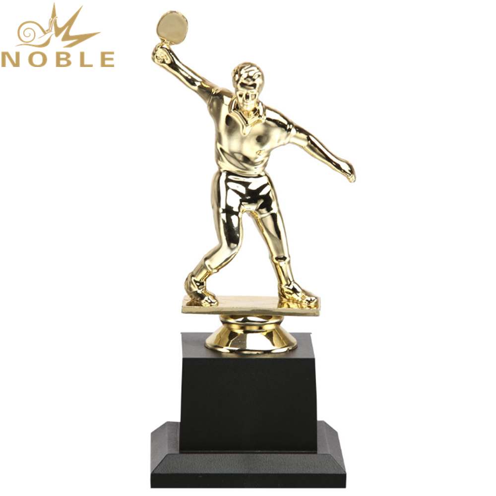 New Design Plastic Figurine Award Custom Sports Table Tennis Trophy