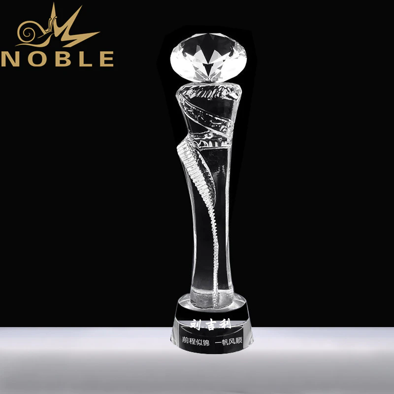 Noble Custom Crystal Diamond Trophy