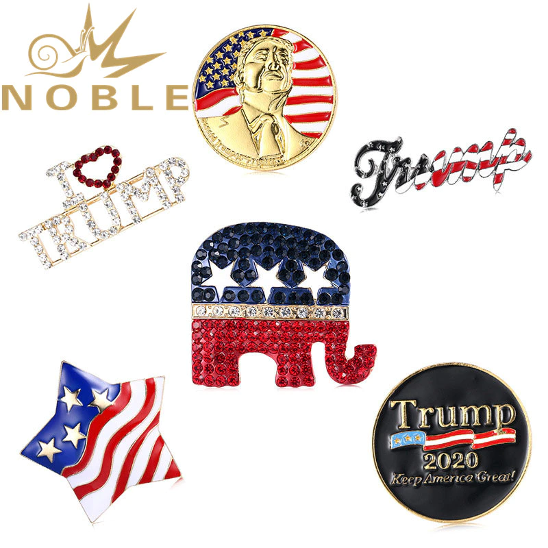 Custom 2020 American Vote Keep America Great Trump Badges