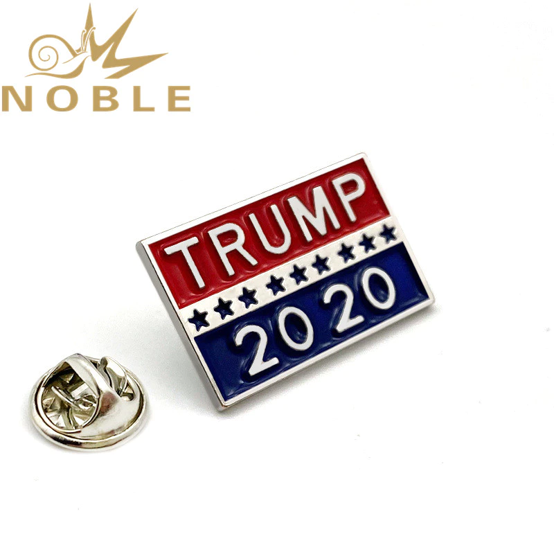 Custom 2020 American Vote Trump Lapel Pin Badges in Stock