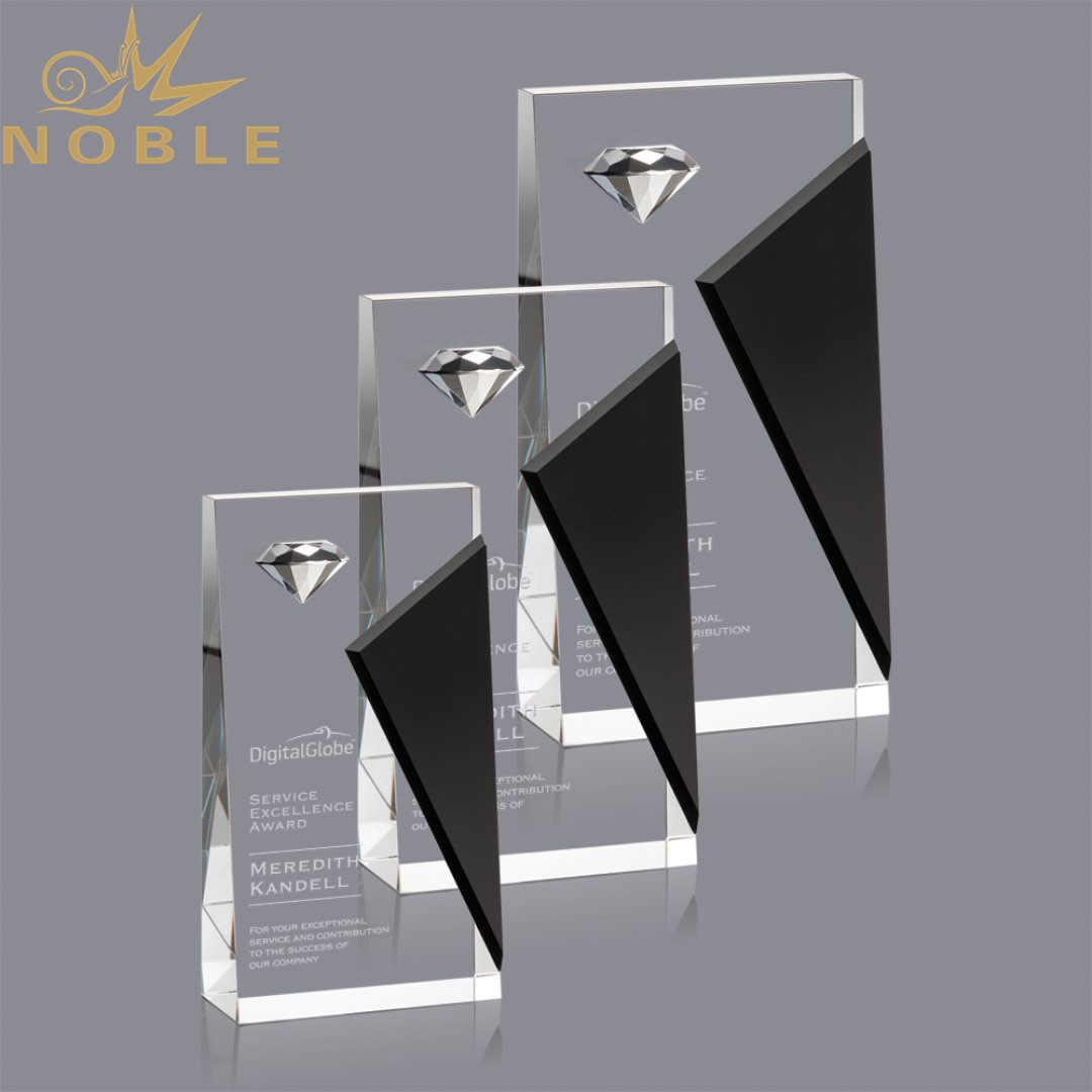 Noble Awards jade crystal Blank Crystal Trophy free sample For Sport games-2