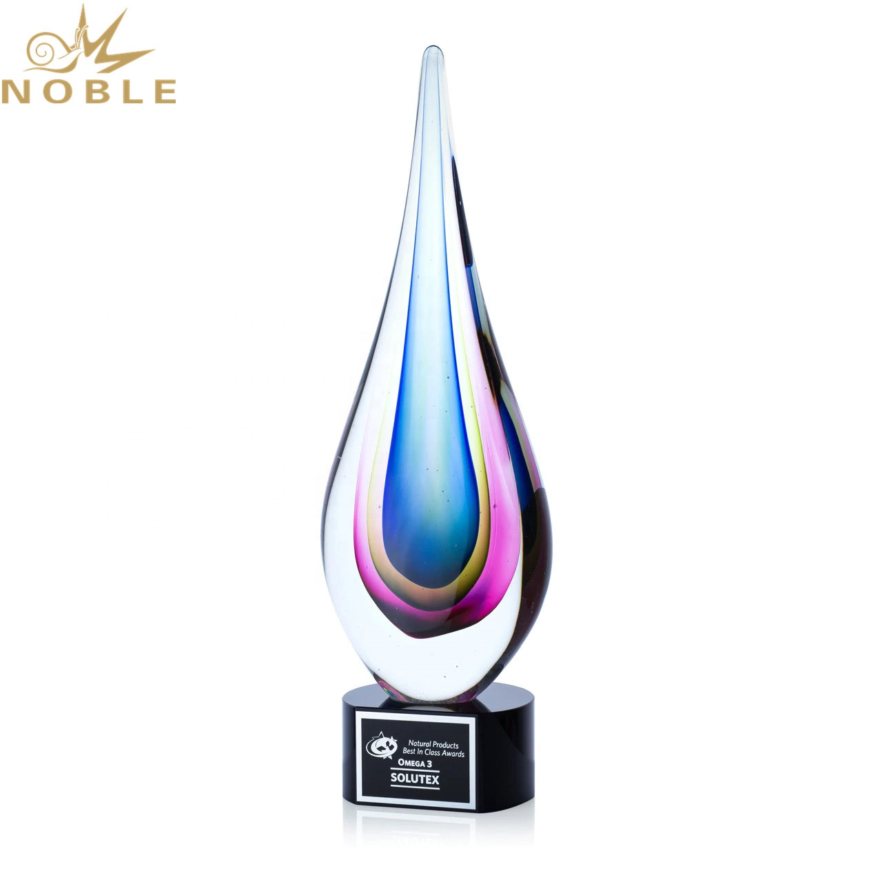 Noble Awards crystal art glass awards customization For Awards-1