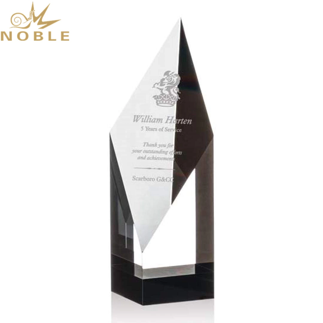 Best Selling Custom Crystal Block Award with Free Engraving