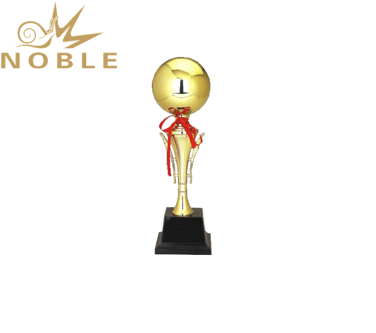 Noble New Design Gold Ball Unique Metal Trophy