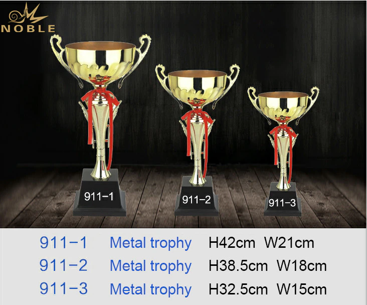 Free Logo Printing customized Metal Cheap Trophy