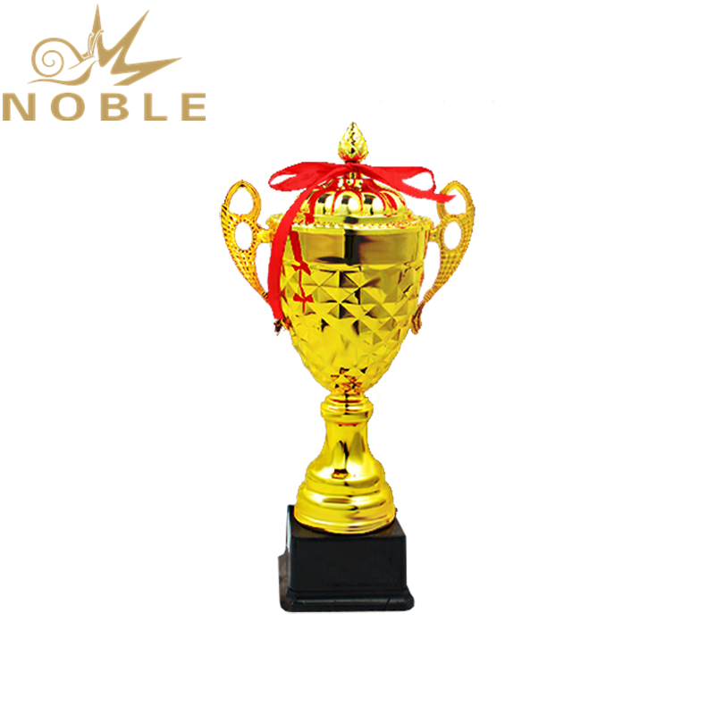 Custom Free Logo Plastic Championship Cup Trophy