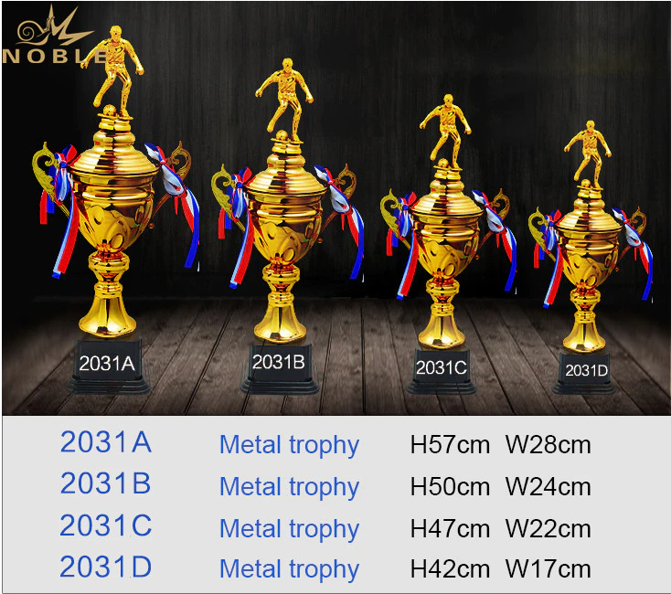 Wholesale High Quality Metal Sports Soccer Champion Trophy