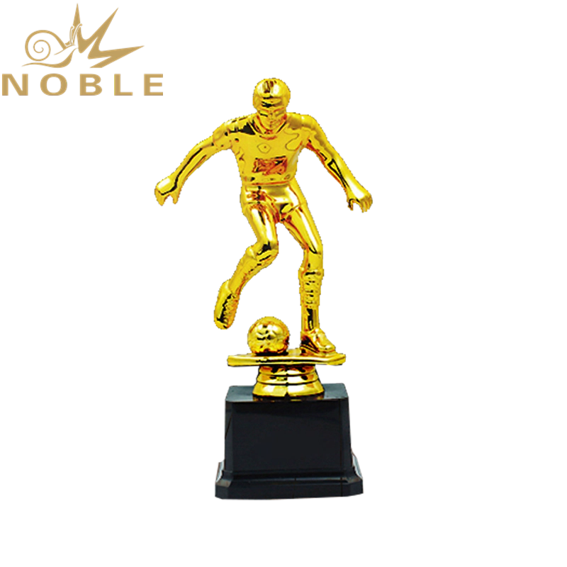 Shiny Gold Metal Scooer Player Figurine Award Trophy