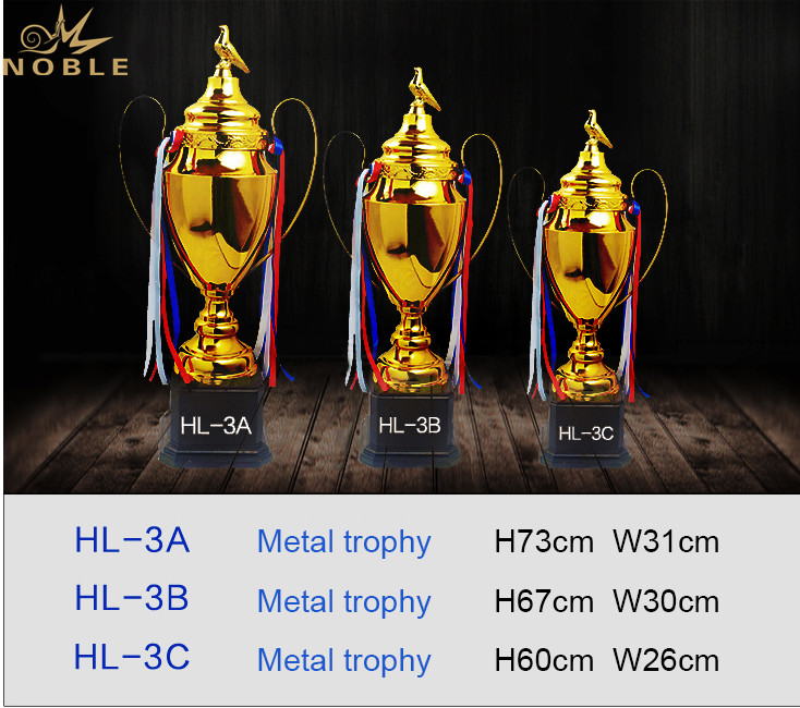 funky Personalized Metal trophies Aluminum with Gift Box For Sport games-1
