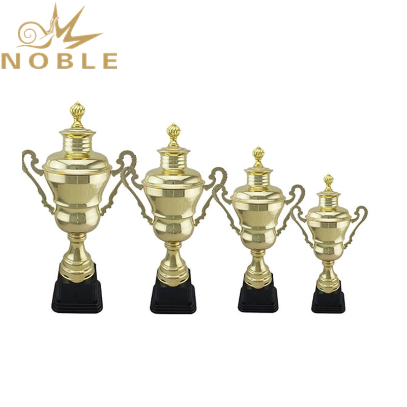 High Quality Gold Plated Metal Judo Trophy for Sports Clubs
