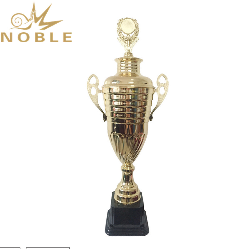 Custom Large Cups Outstanding Metal Body Building Trophy for Best Player