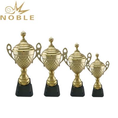 Unique Design Shiny Gold Metal Golf Champion Sports Trophy