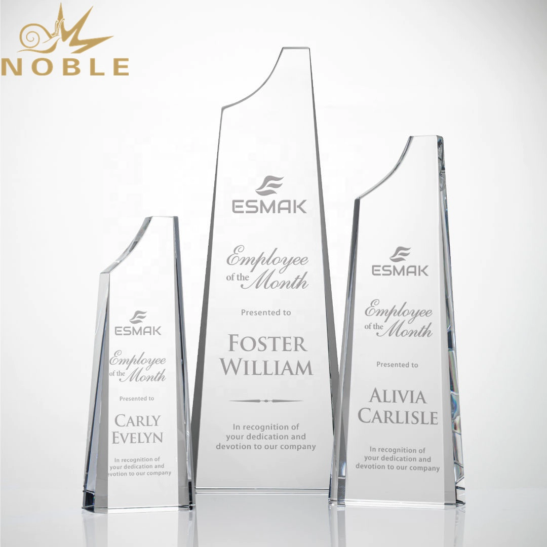 High Quality Custom Crystal Middleton Plaque Award
