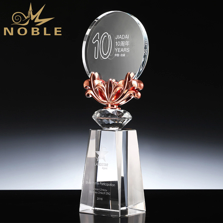 Best Selling Custom Diamond Crystal Award Trophy