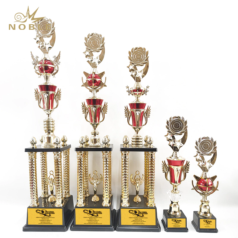 Noble New design Custom sports american football metal award trophy cup trophy